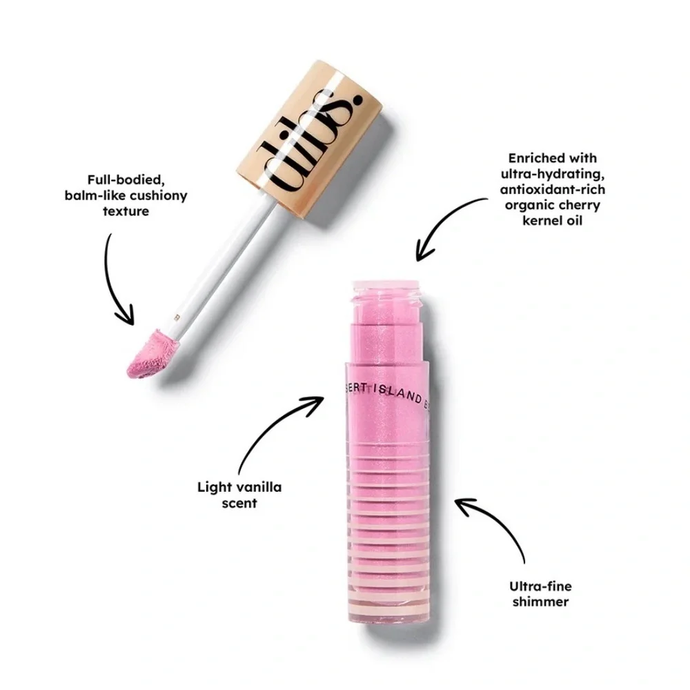 Dibs Go To Glossy Balm in Rock Candy